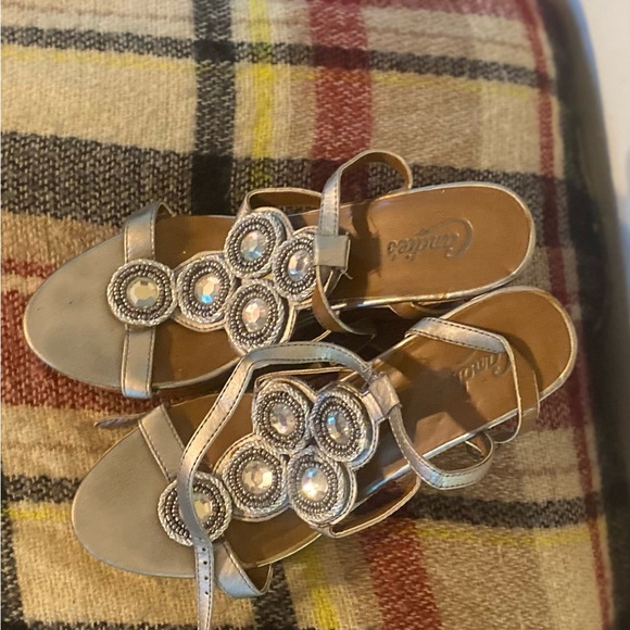 Vintage ladies Candies wedges size 10 - Picture 5 of 12